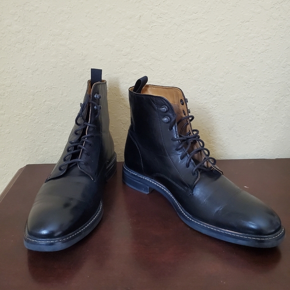 Cole Haan Other - Cole Haan Men's Wagner Grand Plain Toe Boot Water Shoes Size 9M in black